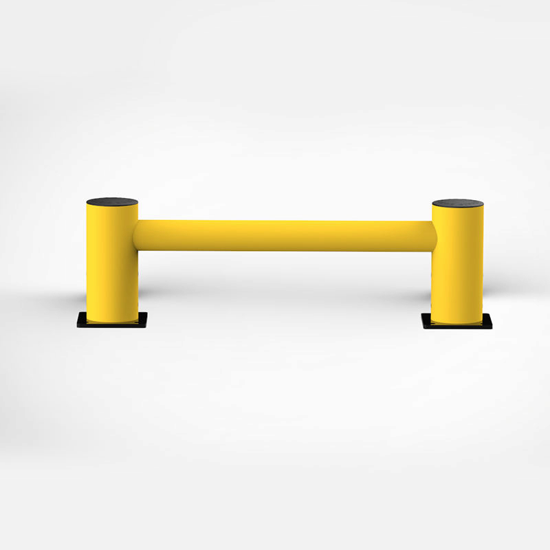 impact-resistant safety guardrail