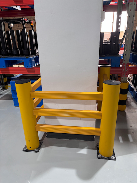 Flexible Column Protection Barrier