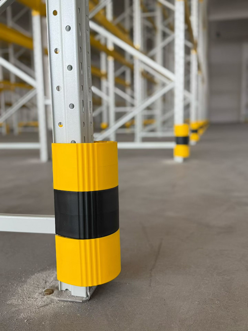forklift rack protectors