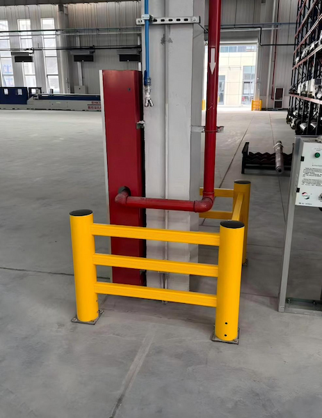 Forklift Column Protection